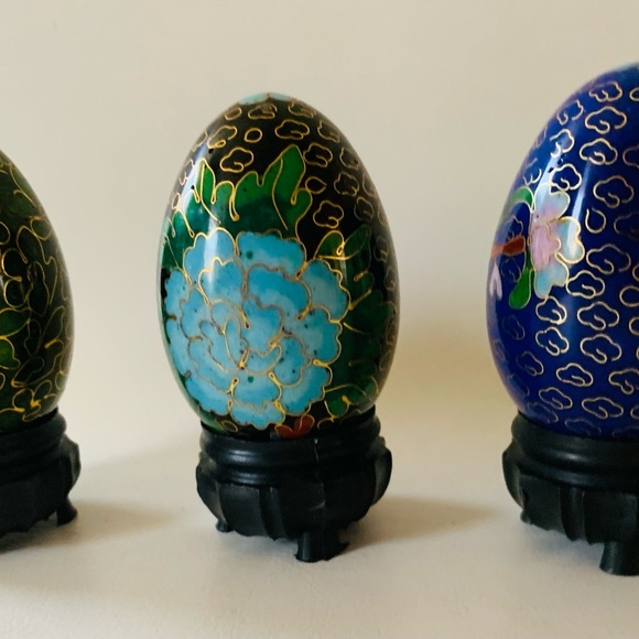 Chinese hand painted eggs - Picture 2 of 6